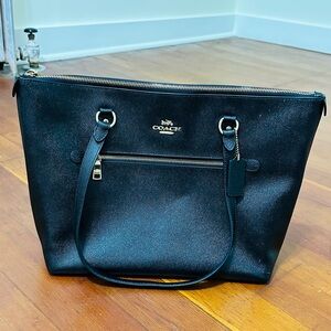 coach gallery tote bag large